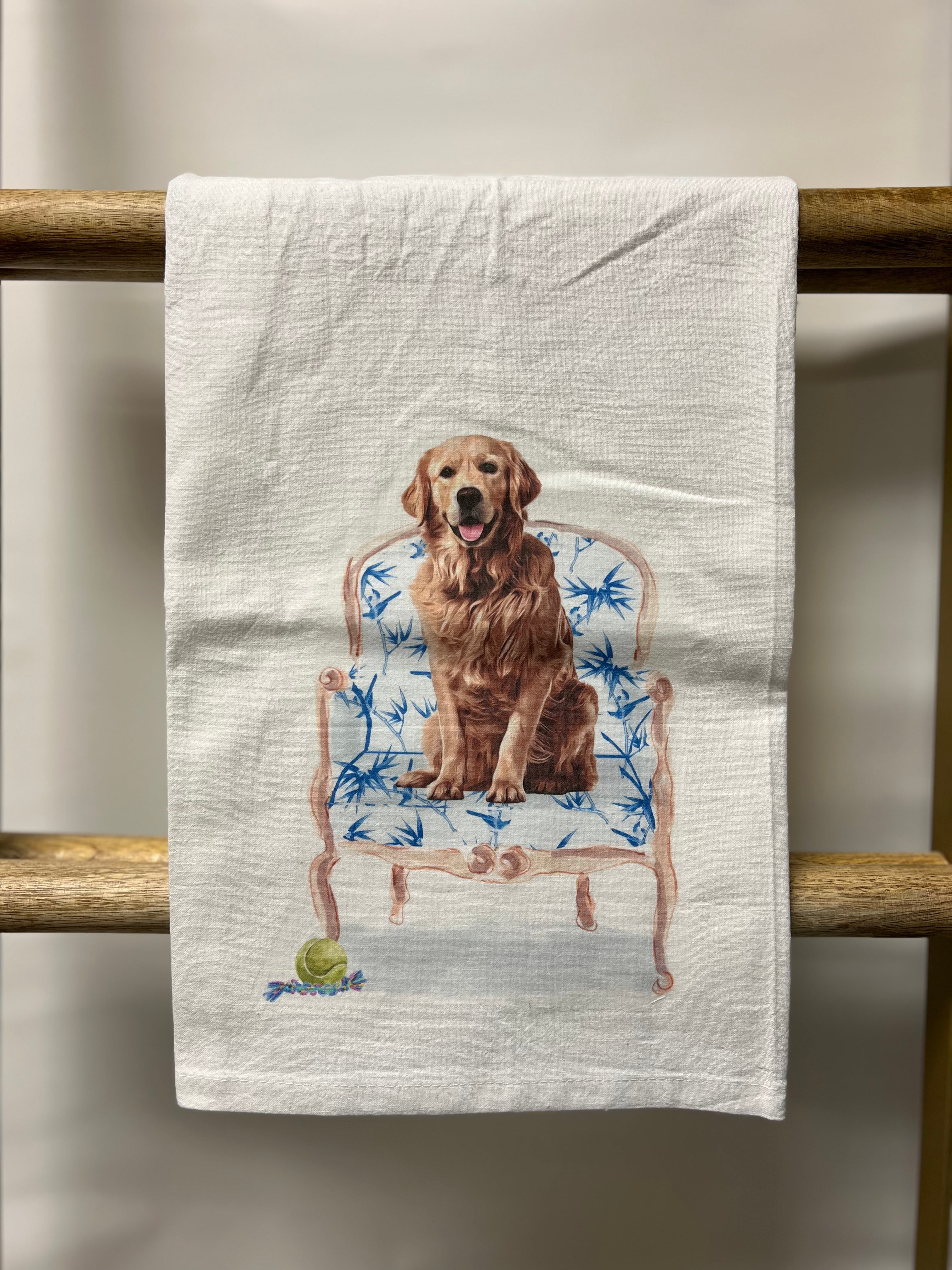 Golden retriever outlet kitchen towels