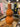Orange Bubble Vase