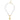 Susan Shaw 1 Bam Bird Mahjong Tile Pearl Necklace