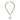 Silver Cotton Pearl Necklace