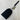 RSVP Flexible Nylon Spatula - Large - Black